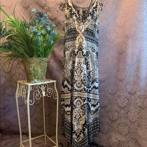 INC International Concepts Dress Handkerchief Hem Cross Front V-Neck Sleeveless